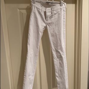 Abercrombie Kids white jeans